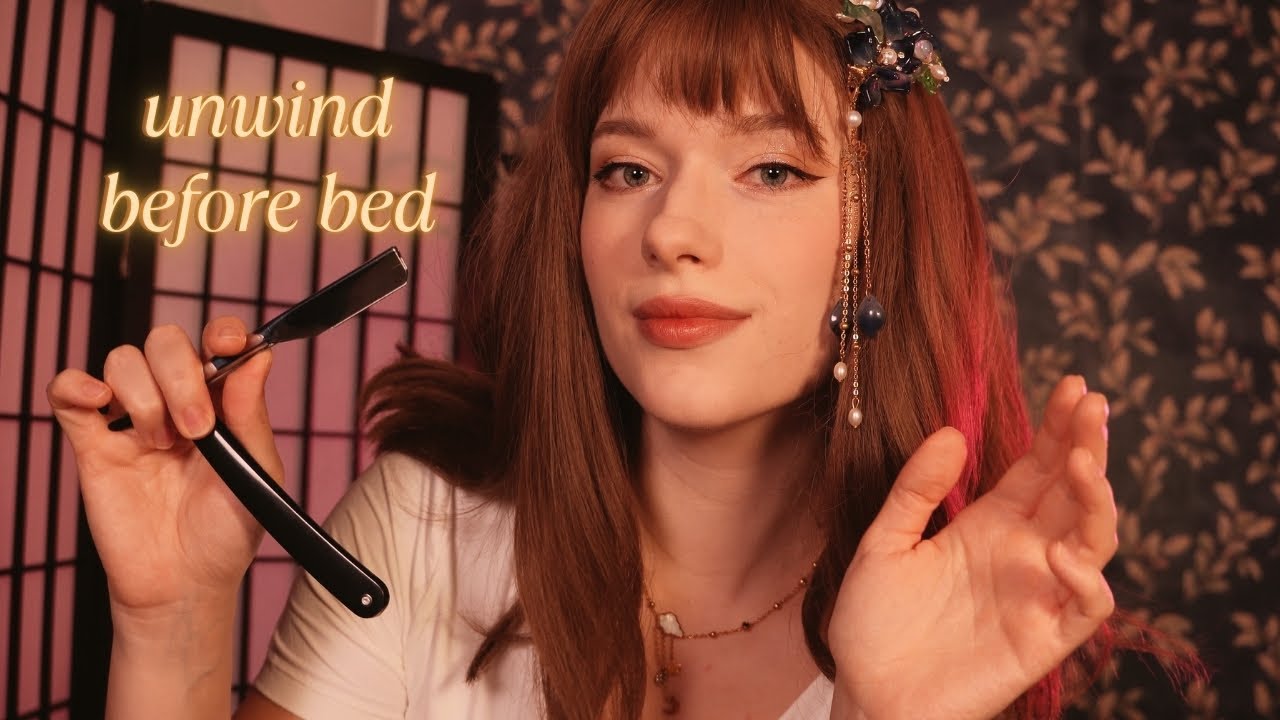 Let Me Take Care of You Tonight: shaving, skincare, layered wet sounds. ASMR Roleplay for sleep