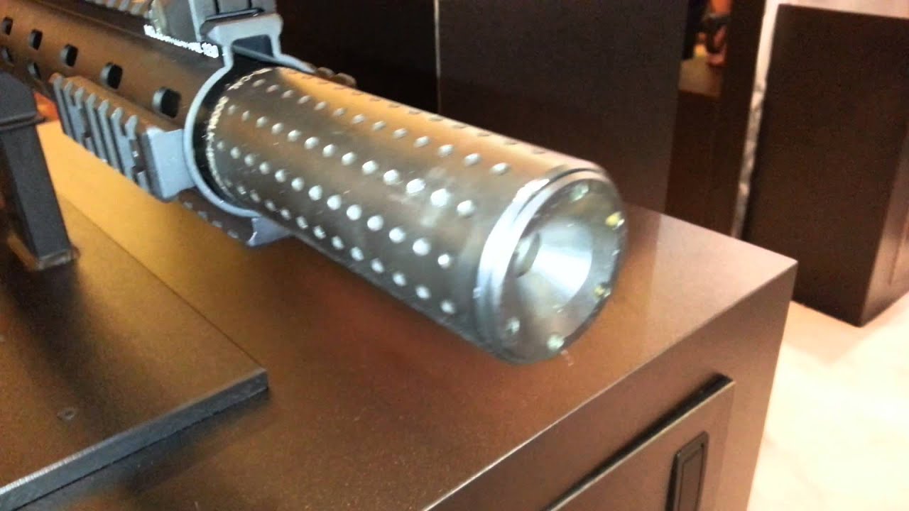 Texas NFA Gun Trust at Shot Show 2014:    Daniel Defense 300 Blackout Integrally Suppressed Rifle