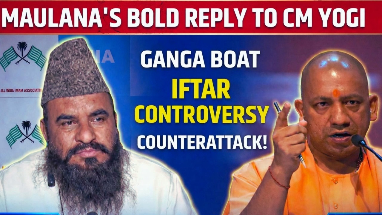 Maulana's Bold Reply to Yogi! Ganga Boat Iftar Controversy Counterattack! | Sign Spectrum