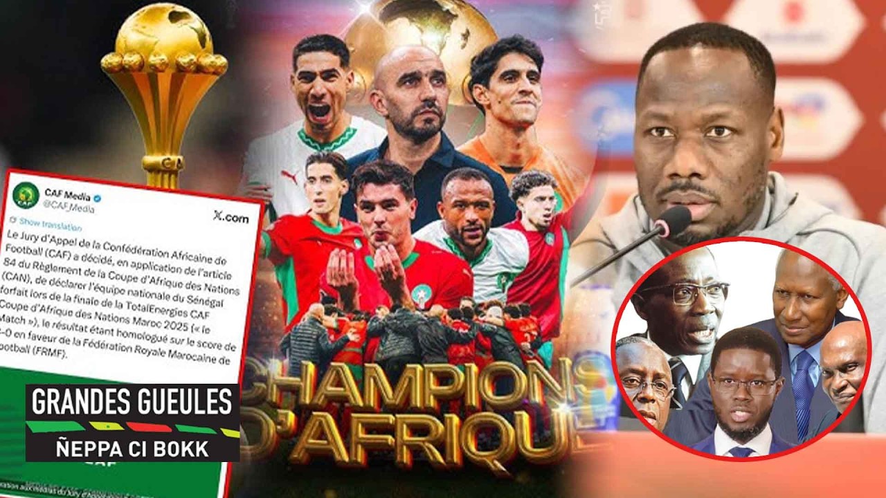🛑Grandes Gueules - Le Sénégal perd la coupe, La diplomatie sénégalaise en danger ?