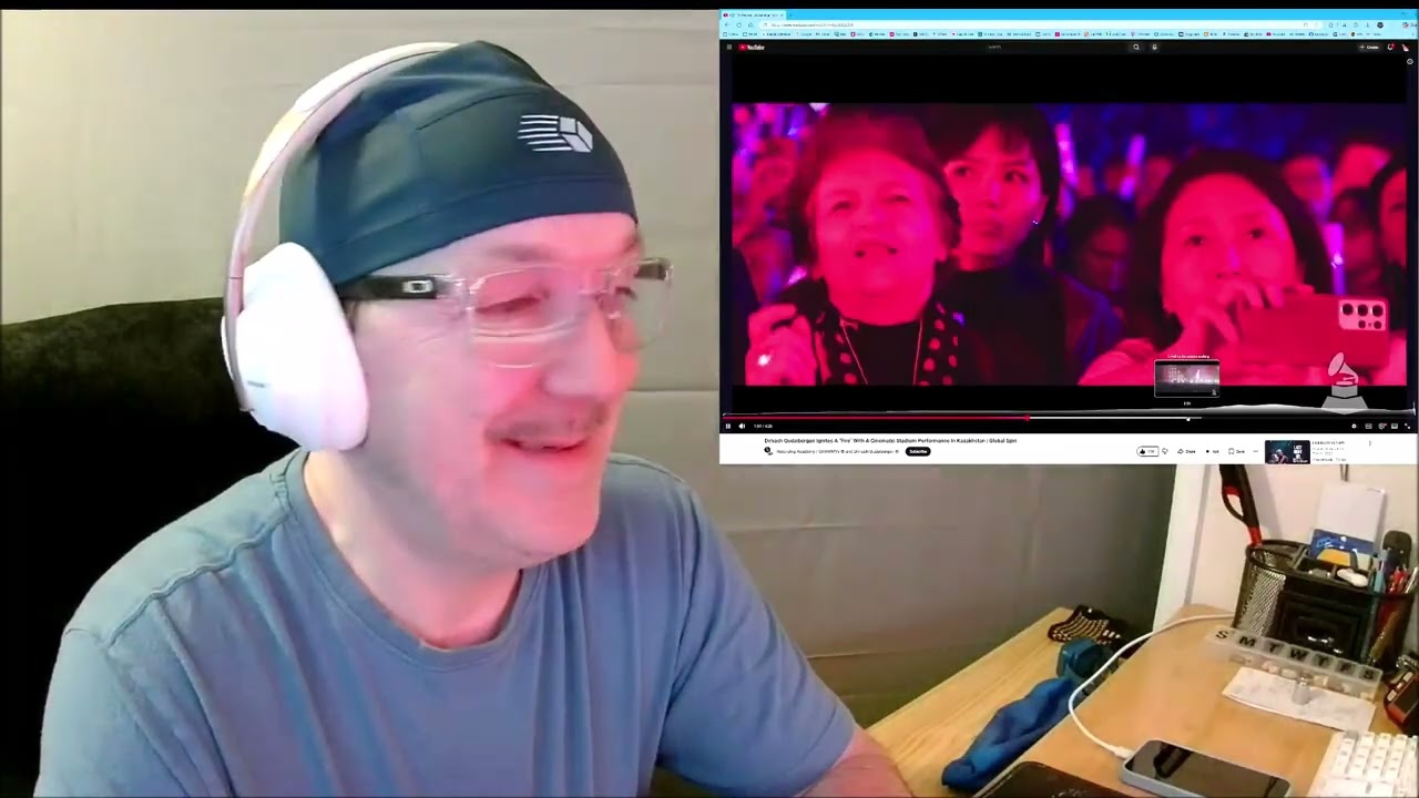 1st Time Reaction to Dimash Qudaibergen - Fire (Stadium Performance)