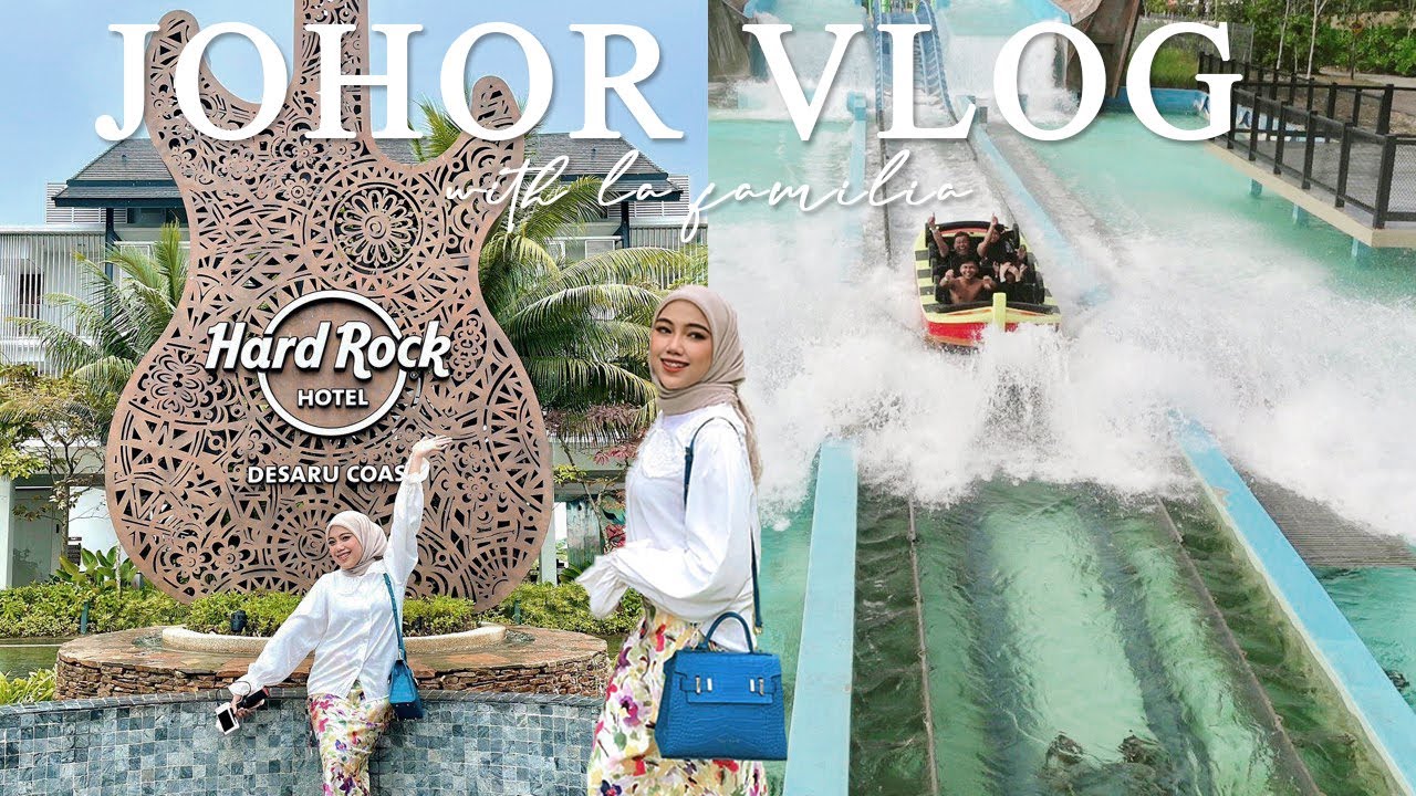 finally, Johor Bahru vlog - Hard Rock Hotel, Adventure Waterpark Desaru Coast & JPO | Vlog Diaries