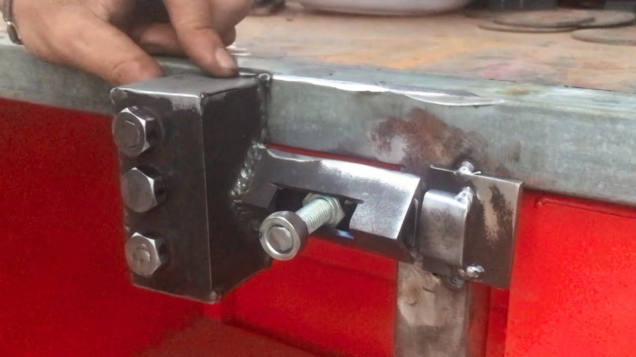 Chốt Cửa Tự Chế Độc Đáo Ver 2 | Hướng Dẫn Làm Chốt Cửa Tự Khoá Tại Nhà