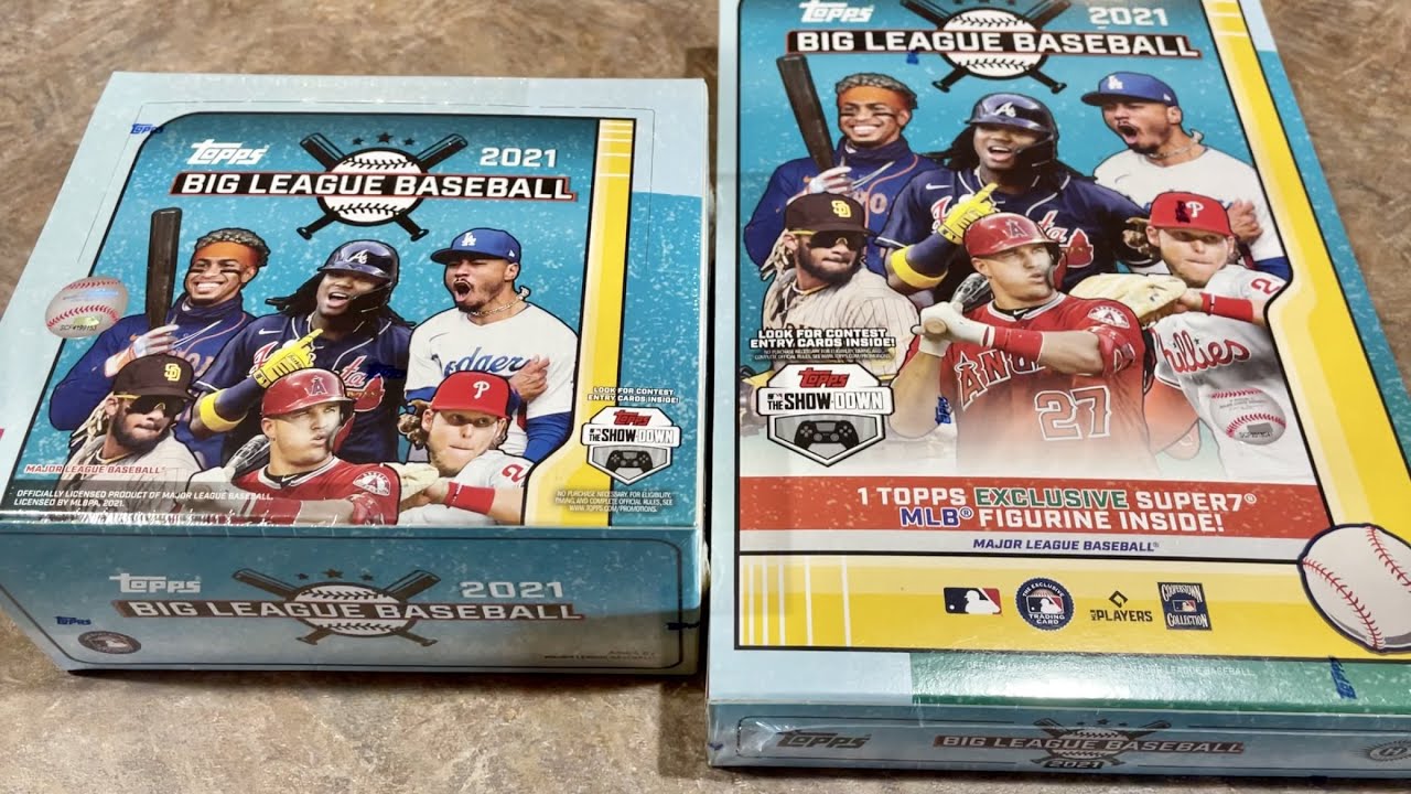 FINALLY!  NEW RELEASE!  2021 TOPPS BIG LEAGUE BASEBALL BOX OPENING!