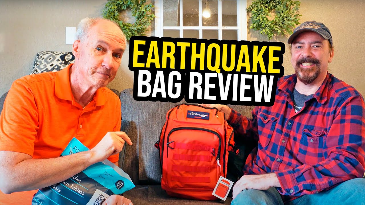 Redfora "The Earthquake Bag" Review- Give The Gift Of Survival!