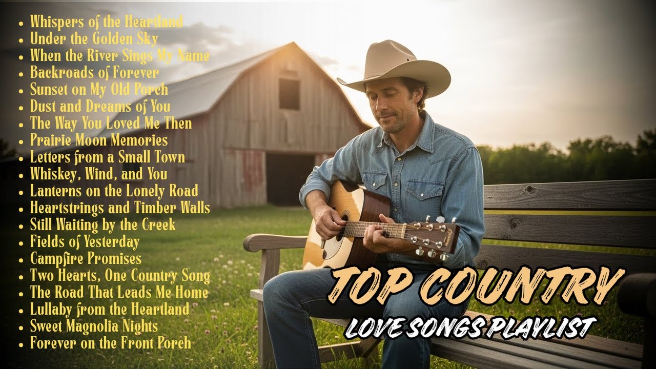Heartfelt Country Ballads | Romantic Evening Playlist – Dolly Parton & Alan Jackson