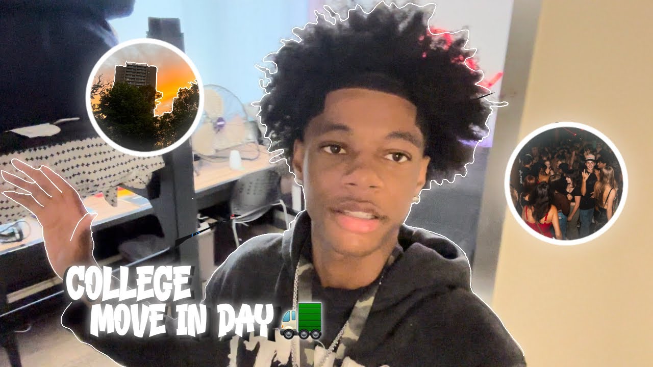 College MOVE IN DAY *Freshman Year* | University Of Milwaukee