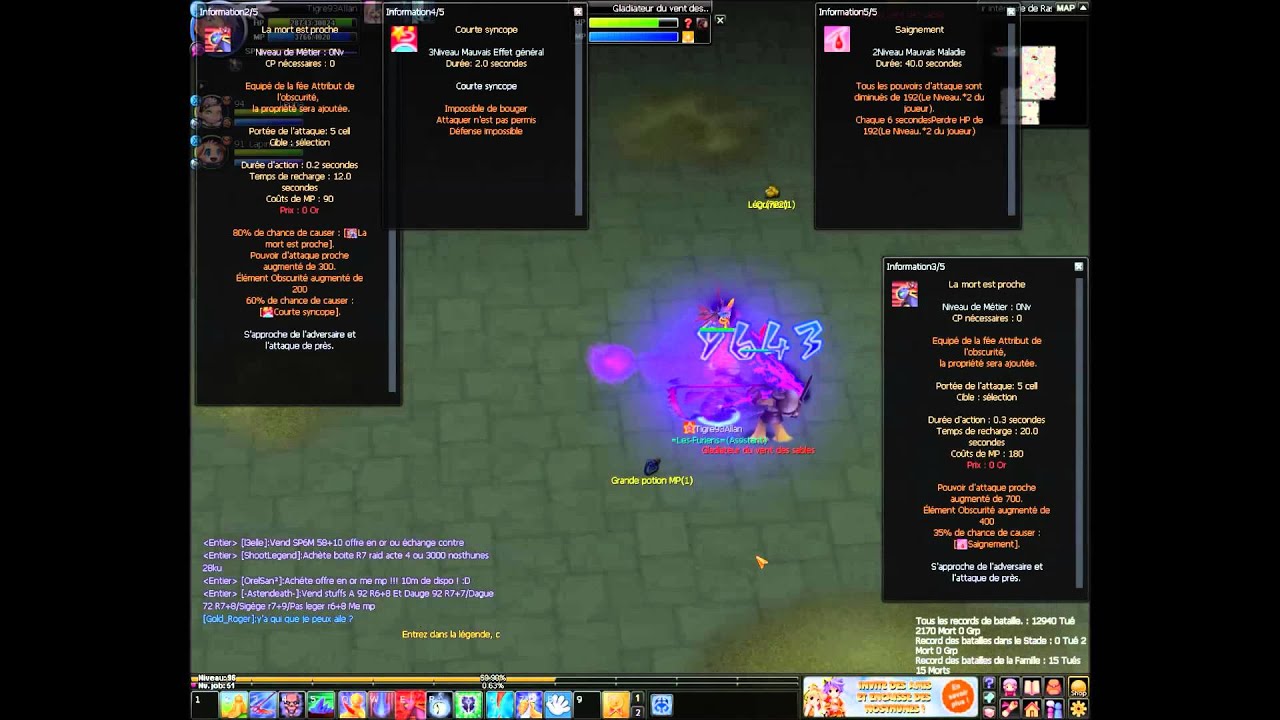Nostale All Skill Sp7E