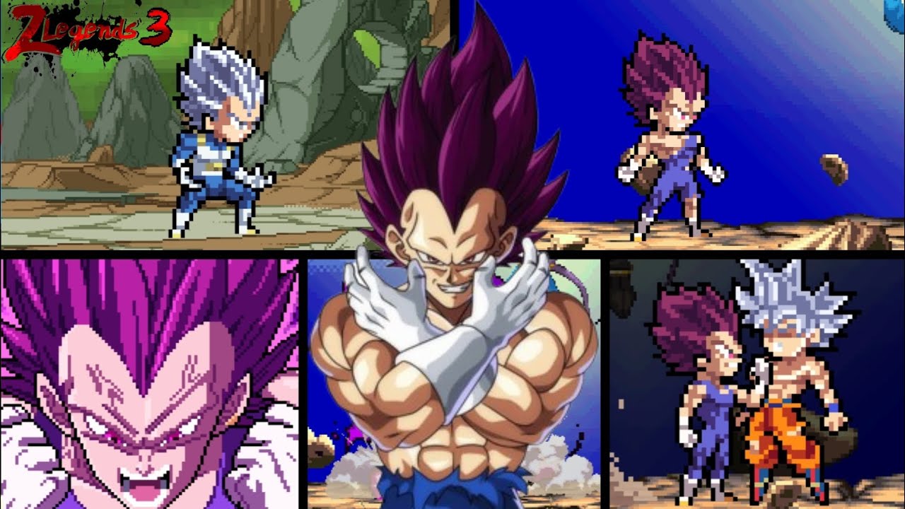 🔥 Z LEGENDS 3 | Vegeta Ultra Ego: Tournament Mode