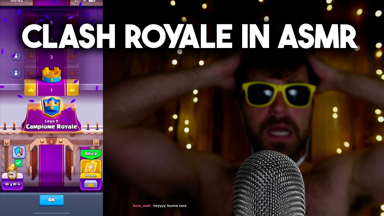 8 VITTORIE CONSECUTIVE!! ASMR Clash Royale