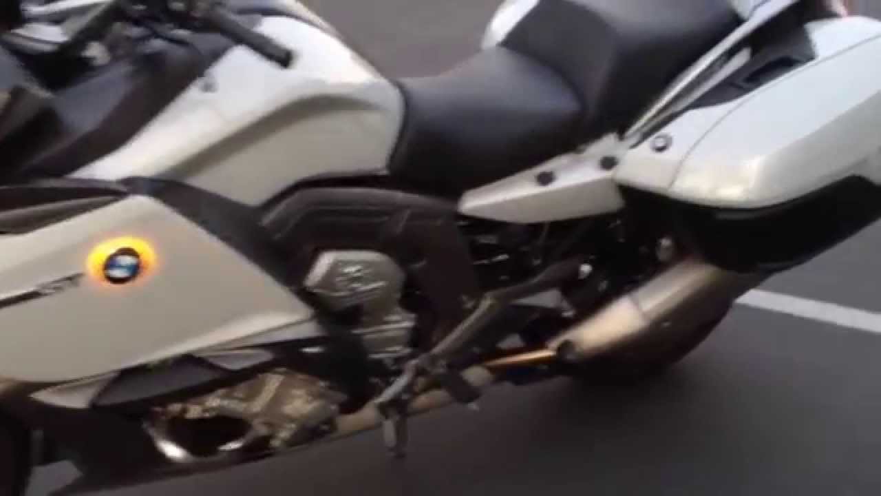 Amber running light conversion with lighted roundels BMW K1600GT K1600GTL