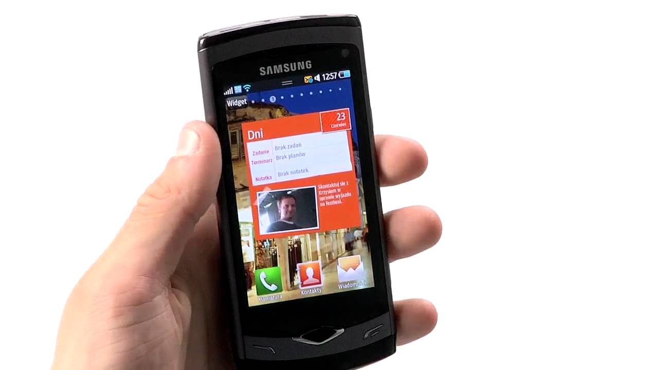 Poczta e-mail w Samsung Wave