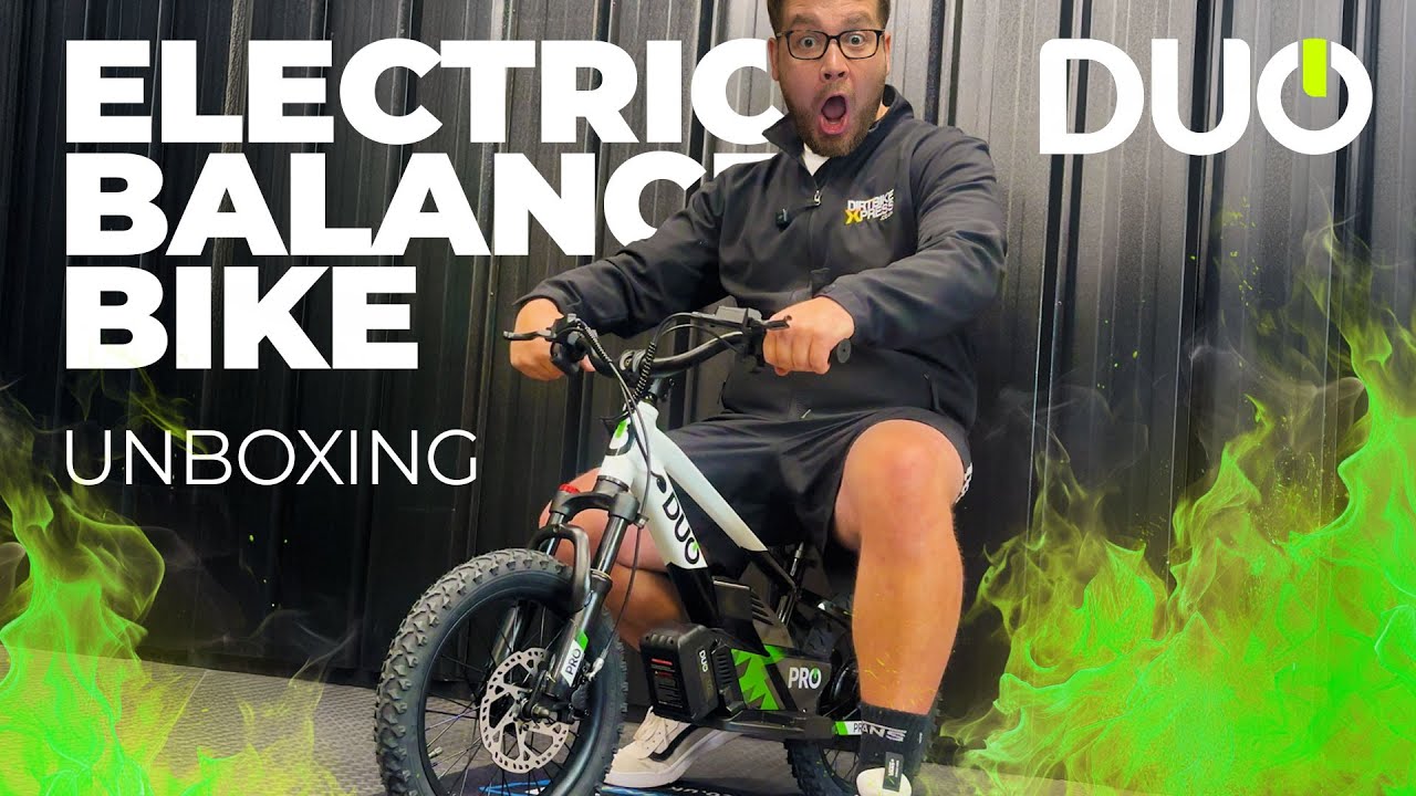 This Tiny Electric Bike Is INSANE! DUO Balance Bike Unboxing