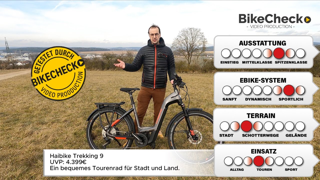 Haibike Trekking 9 - Was kann das Pendlerrad des Ebike-Pioniers?