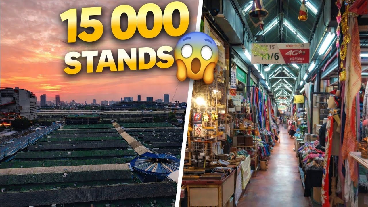 🇹🇭 Bangkok #4 : Chatuchak Market : surcoté ? 🤨