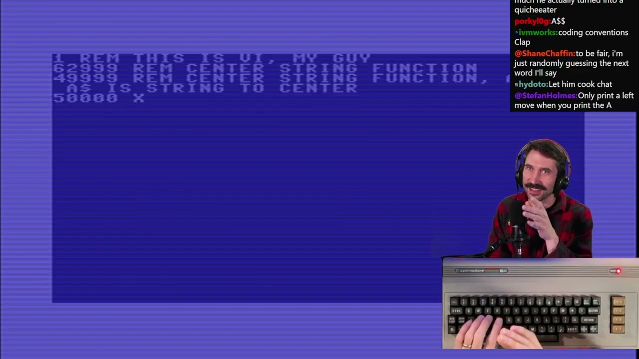 Building the VI Opening Menu in BASIC