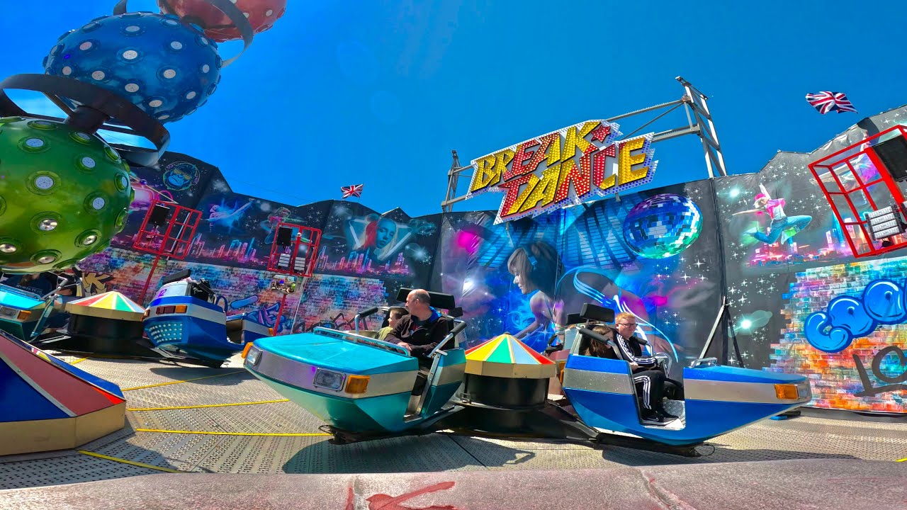 Break Dance (Maxwell Sheeran) On Ride Ocean Beach Pleasure Park 2024