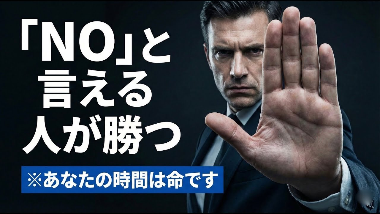 「いい人」は搾取されて終わります。絶対に損しない「断る力」7選