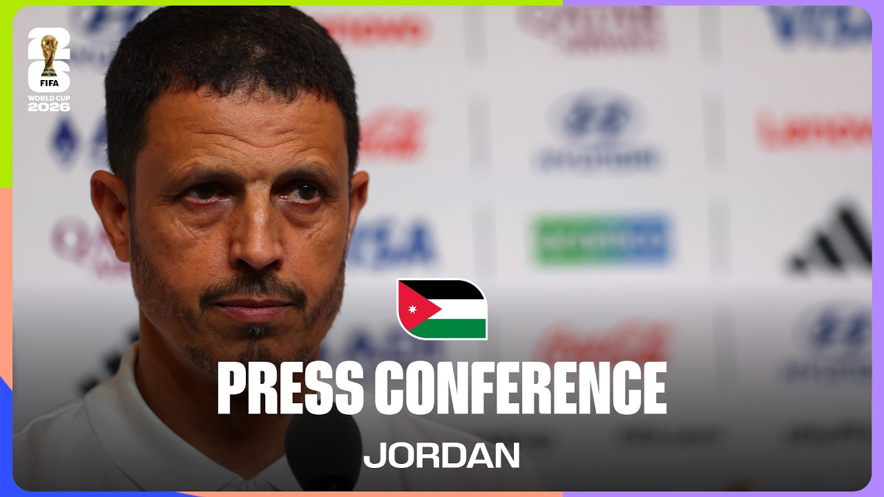 Post-Match Press Conference: Jordan's Jamal Sellami On 2-1 Loss Against Algeria