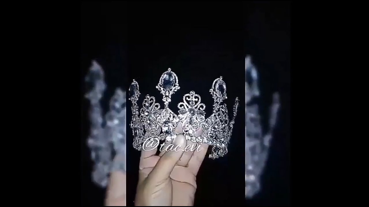 How to make wedding crystal crown - DlY(3)