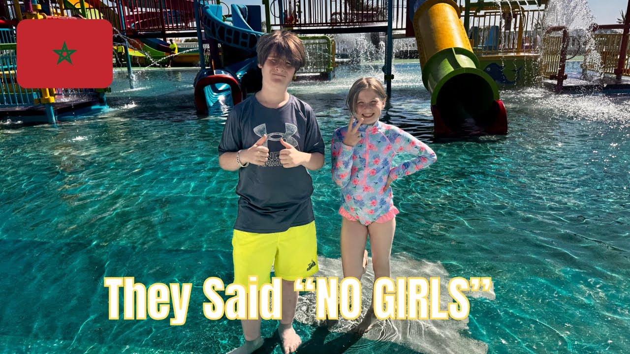 Banned from the Slide... Because She's a Girl? 🇲🇦