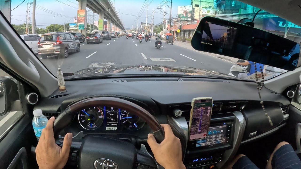 POV Drive (Fortuner): Kamuning Rd, Kamias Rd, Quezon City to Marcos Highway Cainta Rizal