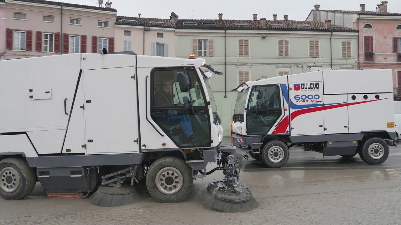 Dulevo 6000 + 6000 HYDRO CNG  Alluvione Colorno