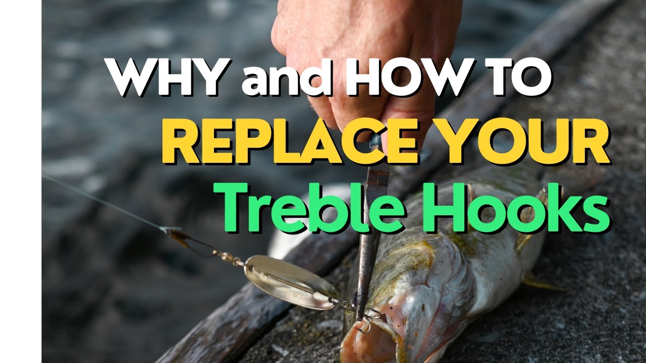 Fishing Hook HACK - WHY and HOW To Change Treble Hooks!