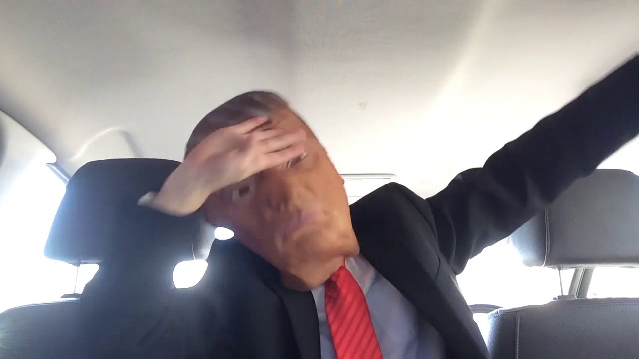 Trump dabs