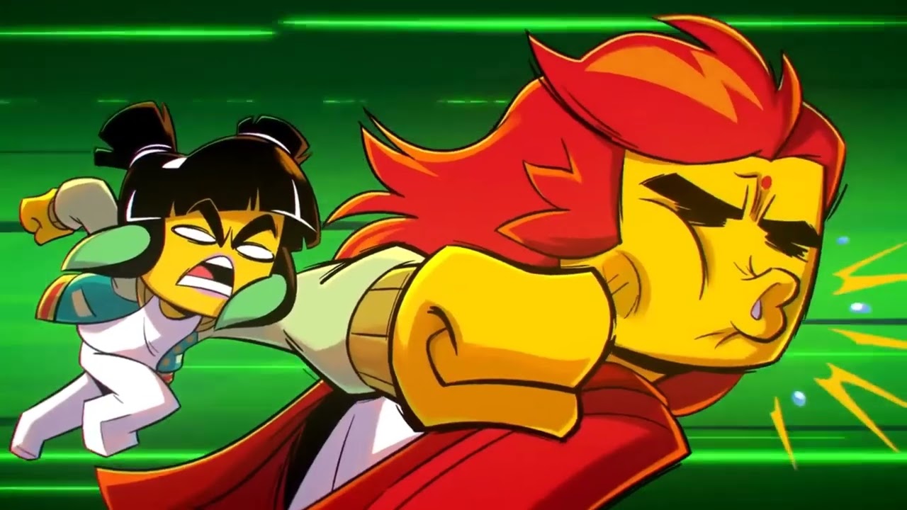 Mei punch Red son in the face | Monkie Kid Season 3