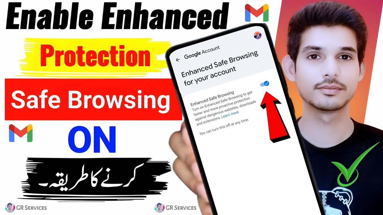 Gmail Enhanced Safe Browsing Kaise On Kare | Google Account Protection Settings 2026