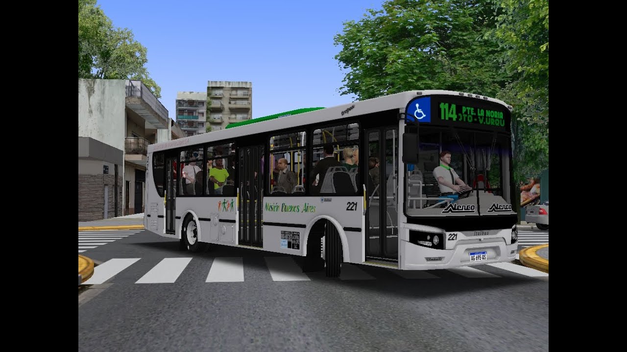 Linea 114 Int 221 Italbus OH1621 Mision Buenos Aires OMSI 2