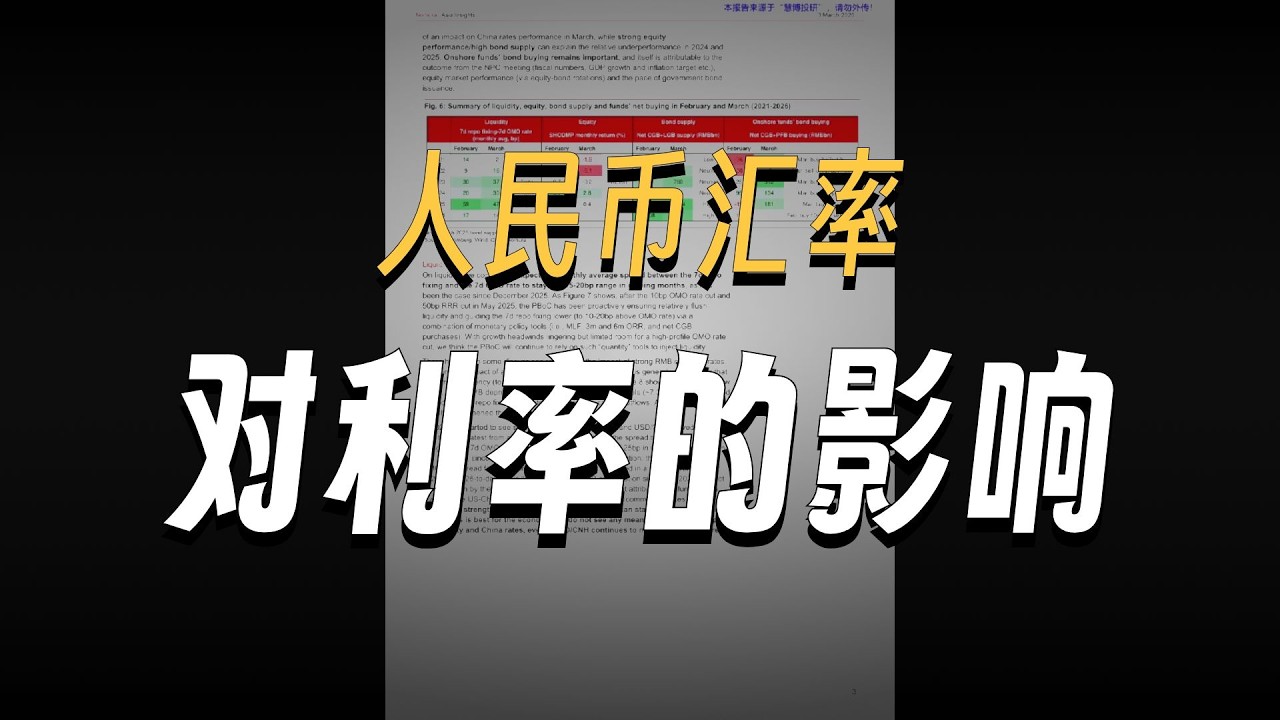 野村 亚洲观察：中国利率：3月关键驱动因素 260303