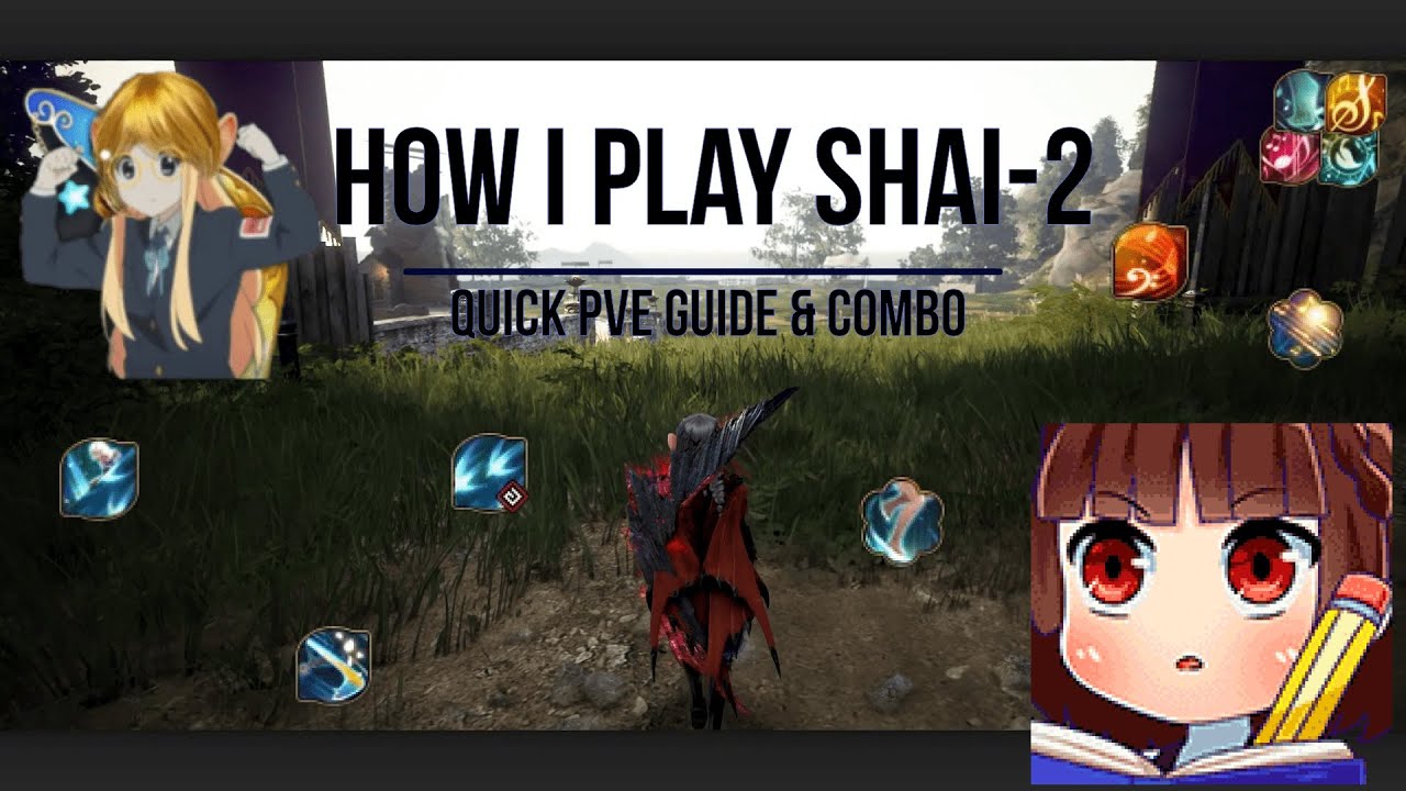 BDO - How I Play Shai -  Part 2 - Quick PVE Combo & Guide - LordUwU's Shai Guide