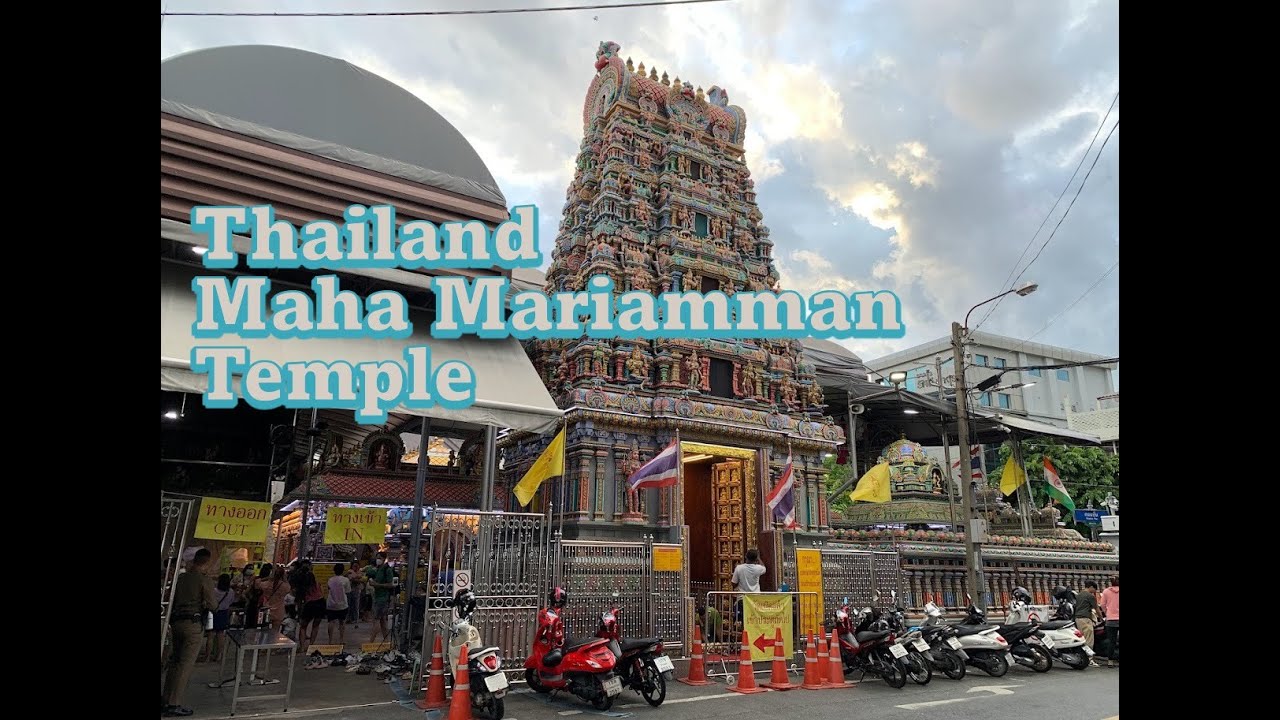 Bangkok Sri Maha Mariamman Temple | Must-Visit Tamil Hindu Temple in Thailand!