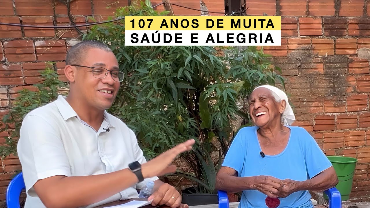 107 ANOS DE VIDA: os segredos que ela guarda desde 1918 #longevidade #podcast #alegria #saude  