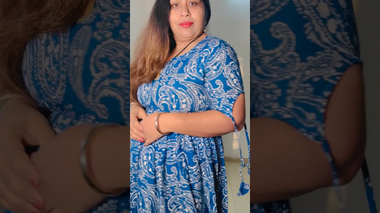 ₹499 Meesho Floral Dress 😍 Worth It or Waste