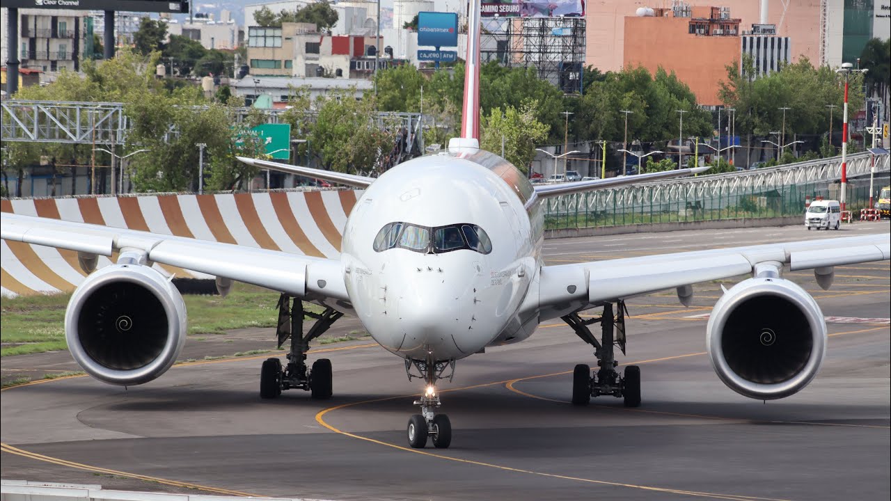 Iberia A350-900 saliendo de la Ciudad de México a Madrid | Airbus A350 🇪🇸