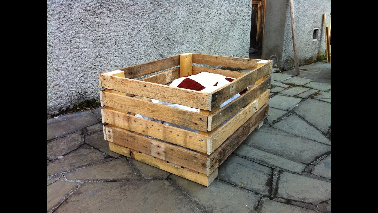 Comment fabriquer une caisse de rangement en palette