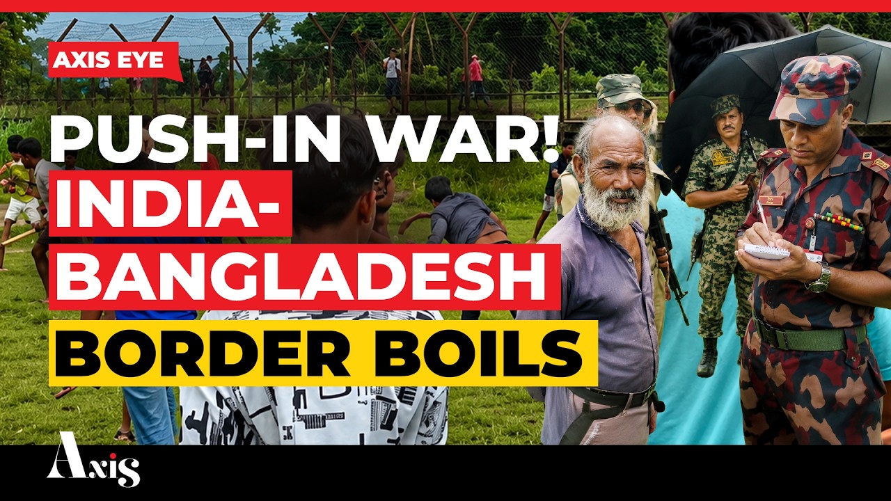 India's 'Detect, Delete, Deport' Plan Triggers Bangladesh Border Showdown; BSF VS BGB Clash Viral