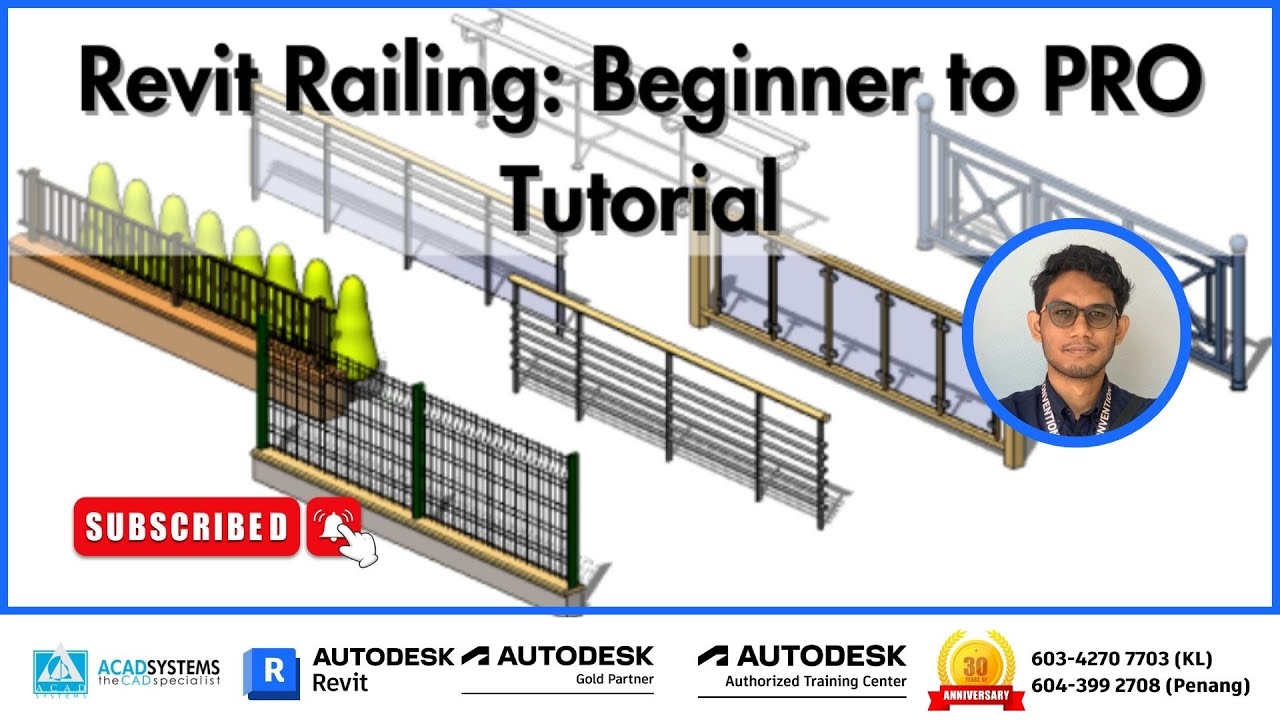 Autodesk Revit Railing: Beginner to PRO Tutorial
