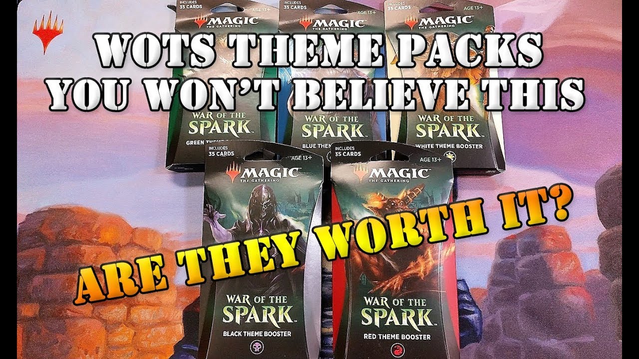 MTG - Should You Buy War of the Spark THEME Booster Pack