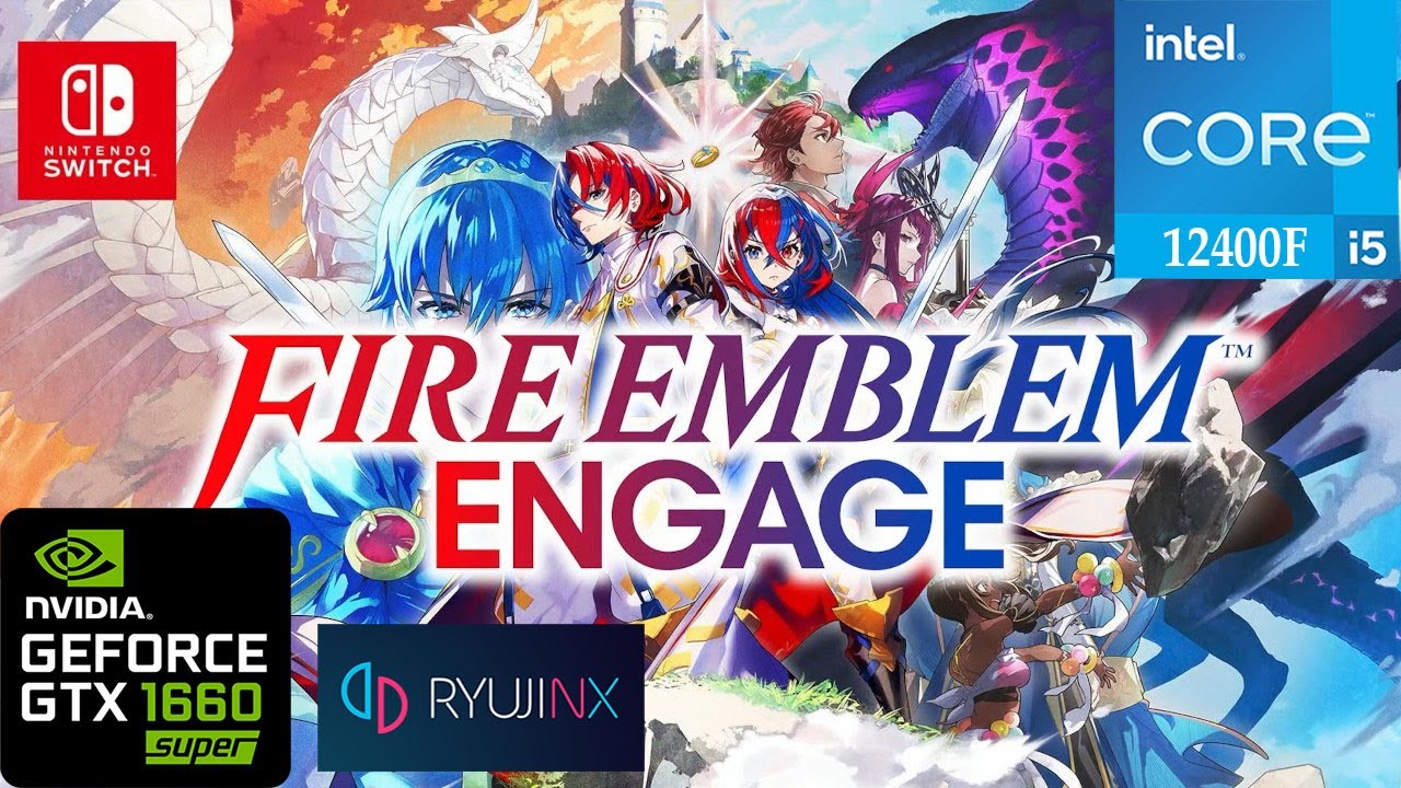 Fire Emblem Engage 60 FPS Ryujinx 1.1.594 GTX 1660 Super + i5 12400F | TheDevangelYT