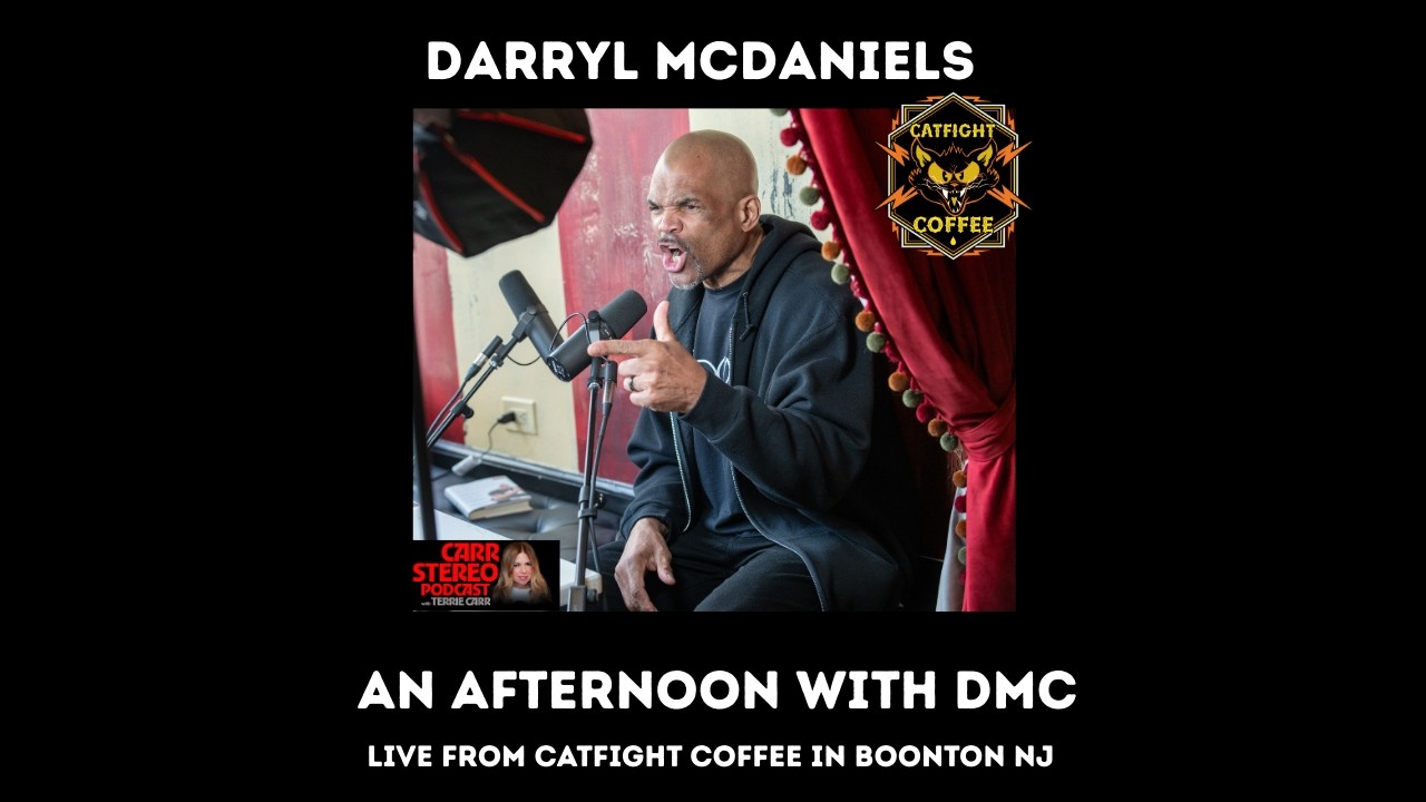 Darryl DMC McDaniels and Terrie Carr Live From Catfight Coffee In Boonton NJ
