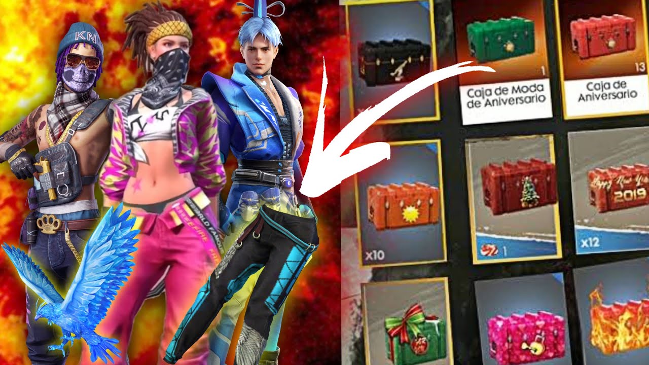 ABRO LAS CAJAS MAS EXTRAÑAS Y ANTIGUAS DE FREE FIRE #7 / IZACKSIVLOGS