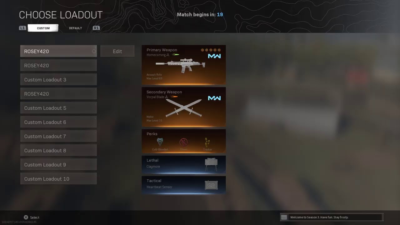 WARZONE SMOKING420 PS4