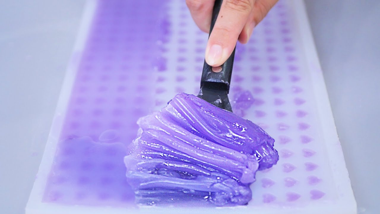 【ASMR】 SATISFYING WAX SCRAPING ASMR　癖になるワックス削ぐやつ