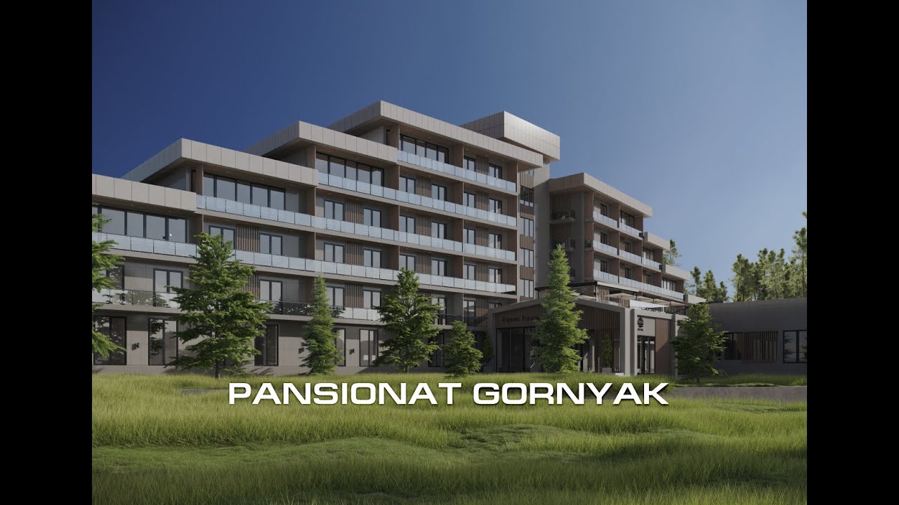 Pansionat Gornyak qurilish obyektida ishlar jarayoni