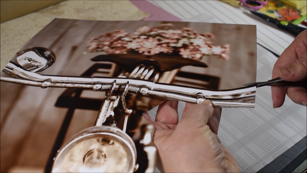 DIY Tableau SEPIA 3D ☆ Tutoriels ☆ LOISIRS CREATIFS