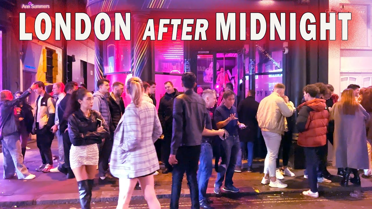 LONDON after MIDNIGHT | Central London Night Walk [4K]